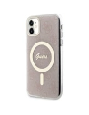 Kup Etui Guess GUHMN61H4STP Apple iPhone 11 rózsaszín/pink hardcase 4G MagSafe - GUE2465 - {ean13} - Sklep Home Screen