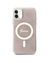 Buy Guess GUHMN61H4STP Apple iPhone 11 pink hardcase 4G MagSafe - GUE2465 - {ean13} - Home Screen Store Europe