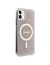 Kup Etui Guess GUHMN61H4STP Apple iPhone 11 różowy/pink hardcase 4G MagSafe - GUE2465 - {ean13} - Sklep Home Screen