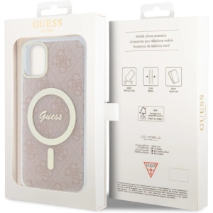 Kup Etui Guess GUHMN61H4STP Apple iPhone 11 rózsaszín/pink hardcase 4G MagSafe - GUE2465 - {ean13} - Sklep Home Screen