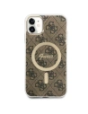 Kup Etui Guess GUHMN61H4STW Apple iPhone 11 brązowy/brown hardcase 4G MagSafe - GUE2466 - {ean13} - Sklep Home Screen
