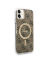 Kup Etui Guess GUHMN61H4STW Apple iPhone 11 brązowy/brown hardcase 4G MagSafe - GUE2466 - {ean13} - Sklep Home Screen