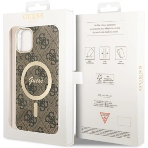 Kup Etui Guess GUHMN61H4STW Apple iPhone 11 barna/brown hardcase 4G MagSafe - GUE2466 - {ean13} - Sklep Home Screen