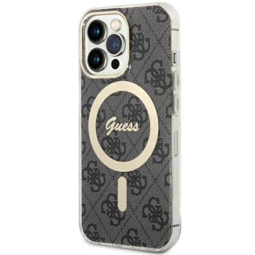 Kup Guess Apple Tasche GUHMP13LH4STK iPhone 13 Pro schwarz/schwarz Hardcase 4G MagSafe - GUE2467 - {ean13} - Sklep Home Screen