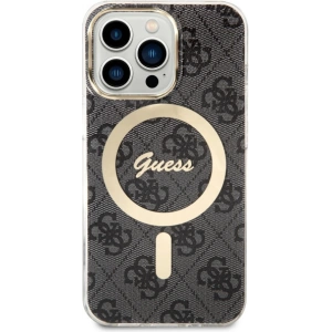 Kup Etui Guess GUHMP13LH4STK Apple iPhone 13 Pro czarny/black hardcase 4G MagSafe - GUE2467 - {ean13} - Sklep Home Screen