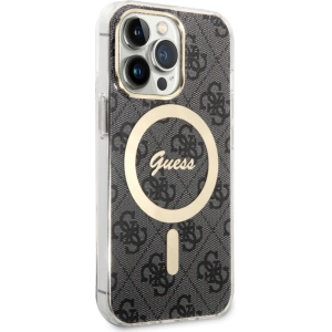 Kup Etui Guess GUHMP13LH4STK Apple iPhone 13 Pro czarny/black hardcase 4G MagSafe - GUE2467 - {ean13} - Sklep Home Screen