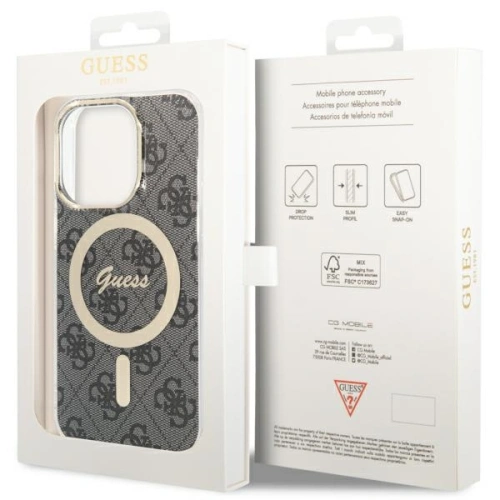 Kup Guess Apple Tasche GUHMP13LH4STK iPhone 13 Pro schwarz/schwarz Hardcase 4G MagSafe - GUE2467 - {ean13} - Sklep Home Screen