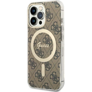 Kup Etui Guess GUHMP13LH4STW Apple iPhone 13 Pro brązowy/brown hardcase 4G MagSafe - GUE2469 - {ean13} - Sklep Home Screen