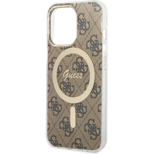 Kup Etui Guess GUHMP13LH4STW Apple iPhone 13 Pro brązowy/brown hardcase 4G MagSafe - GUE2469 - {ean13} - Sklep Home Screen