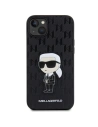 Kup Karl Lagerfeld Apple Tasche KLHCP14MSAKHPKK iPhone 14 Plus / 15 Plus schwarz/schwarz Saffiano Monogram Ikonik - KLD1547 - {ean13} - Sklep Home Screen
