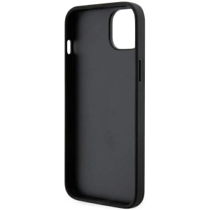 Etui Karl Lagerfeld KLHCP14MSAKHPKK Apple iPhone 14 Plus / 15 Plus czarny/black Saffiano Monogram Ikonik