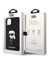 Kup Karl Lagerfeld Apple Tasche KLHCP14MSAKHPKK iPhone 14 Plus / 15 Plus schwarz/schwarz Saffiano Monogram Ikonik - KLD1547 - {ean13} - Sklep Home Screen