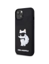 Kup Karl Lagerfeld Apple Tasche KLHCP14S3DRKHNK iPhone 14 schwarz/schwarz Hartschale Gummi Choupette 3D - KLD1549 - {ean13} - Sklep Home Screen