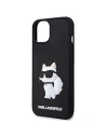 Kup Etui Karl Lagerfeld KLHCP14S3DRKHNK Apple iPhone 14 negru/black hardcase Rubber Choupette 3D - KLD1549 - {ean13} - Sklep Home Screen