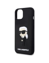 Kup Etui Karl Lagerfeld KLHCP14S3DRKINK Apple iPhone 14 negru/black hardcase Rubber Ikonik 3D - KLD1550 - {ean13} - Sklep Home Screen