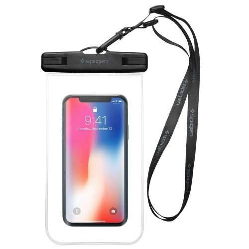 Kup Universelle wasserdichte Hülle Spigen A600 Case Crystal Clear - SPN701CL - {ean13} - Sklep Home Screen