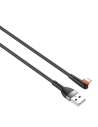Kábel LDNIO LS561 USB-A/Lightning 2.4A, 1m (fekete)