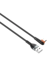 Cablu LDNIO LS561 USB-A/USB-C 2.4A, 1m (negru)