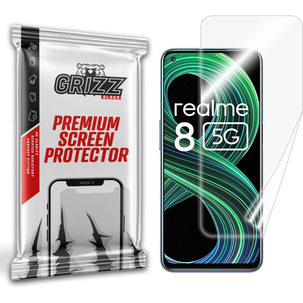 Folia ceramiczna GrizzGlass CeramicFilm do Realme 8 5G