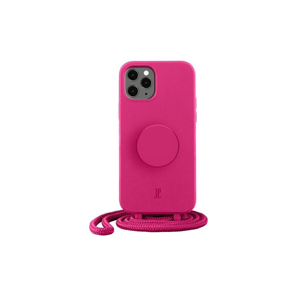 Etui Just Elegance PopGrip Apple iPhone 11 Pro różowy/orchid flower 30051