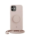 Just Elegance Apple Tasche PopGrip iPhone 11/XR hellrosa/rosa Atem 30043