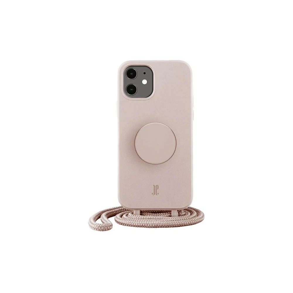Etui Just Elegance PopGrip Apple iPhone 11/XR jasnoróżowy/rose breath 30043