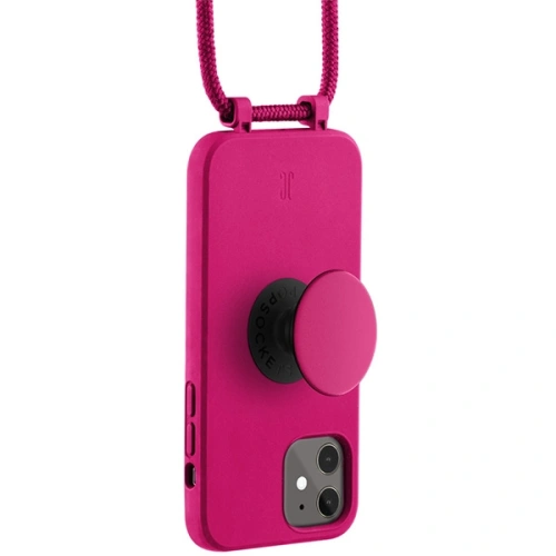 Kup Just Elegance Apple Tasche PopGrip iPhone 11/XR rosa/orchidee Blume 30045 - JEC63 - {ean13} - Sklep Home Screen