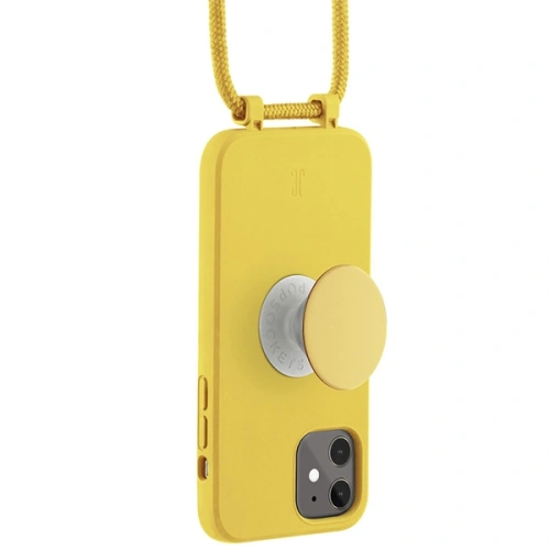 Kup Just Elegance Apple Tasche PopGrip iPhone 11/XR gelb/Hasenpfau 30046 - JEC65 - {ean13} - Sklep Home Screen