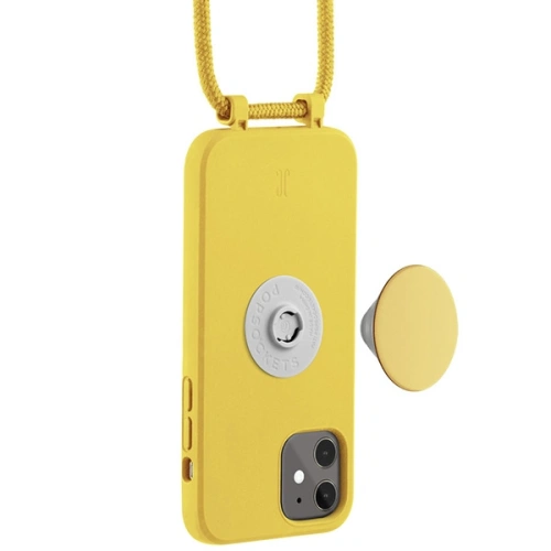 Kup Just Elegance Apple Tasche PopGrip iPhone 11/XR gelb/Hasenpfau 30046 - JEC65 - {ean13} - Sklep Home Screen