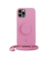 Just Elegance Apple Tasche PopGrip iPhone 12 Pro Max Pastellrosa/Pastellrosa 30162 AW/SS2