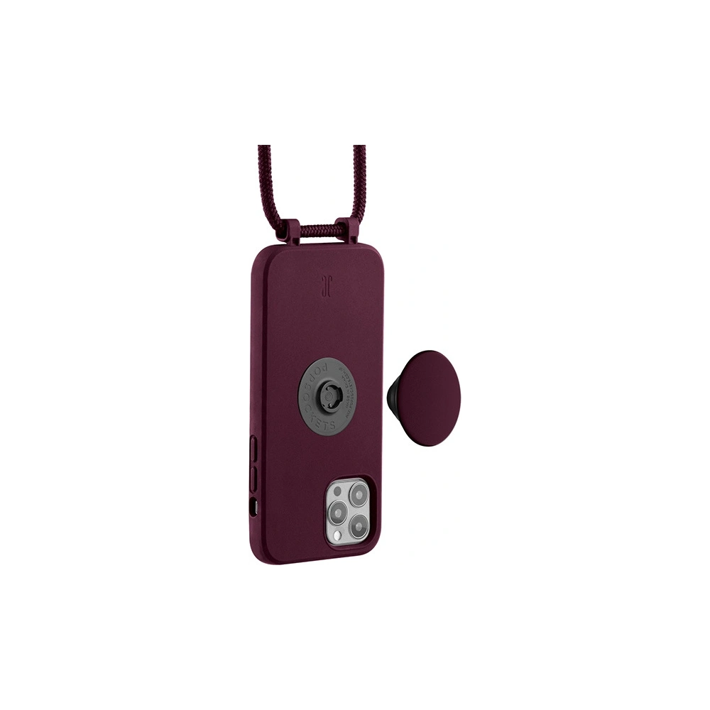 Etui Just Elegance PopGrip Apple iPhone 12/12 Pro classic wine 30033