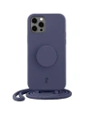 Just Elegance Apple Tasche PopGrip iPhone 12/12 Pro lila/violett 30032