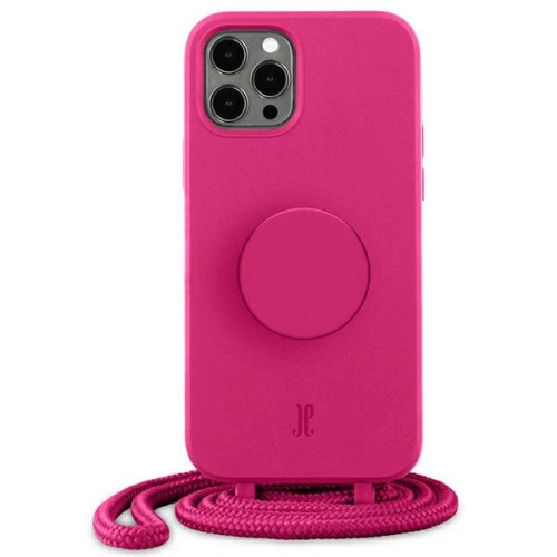 Kup Etui Just Elegance PopGrip Apple iPhone 12/12 Pro roz/ floare de orhidee 30090 - JEC82 - {ean13} - Sklep Home Screen