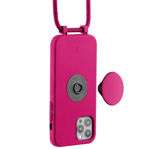 Kup Etui Just Elegance PopGrip Apple iPhone 12/12 Pro roz/ floare de orhidee 30090 - JEC82 - {ean13} - Sklep Home Screen