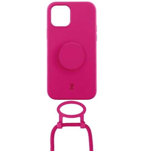 Kup Etui Just Elegance PopGrip Apple iPhone 12/12 Pro rózsaszín/orchidea virág 30090 - JEC82 - {ean13} - Sklep Home Screen