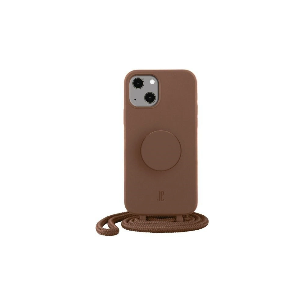 Etui Just Elegance PopGrip Apple iPhone 13 brązowy /brown sugar 30131 AW/SS23
