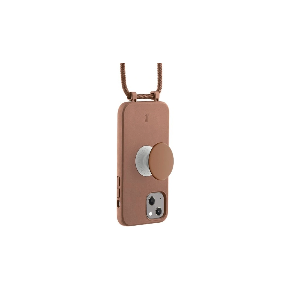 Etui Just Elegance PopGrip Apple iPhone 13 brązowy /brown sugar 30131 AW/SS23