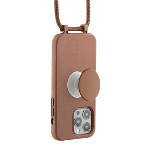 Kup Just Elegance Apple Tasche PopGrip iPhone 13 Pro Max braun/braun Zucker 30139 AW/SS23 - JEC103 - {ean13} - Sklep Home Screen