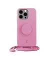 Etui Just Elegance PopGrip Apple iPhone 13 Pro Max pastelowy różowy/pastel pink 30138 AW/SS23