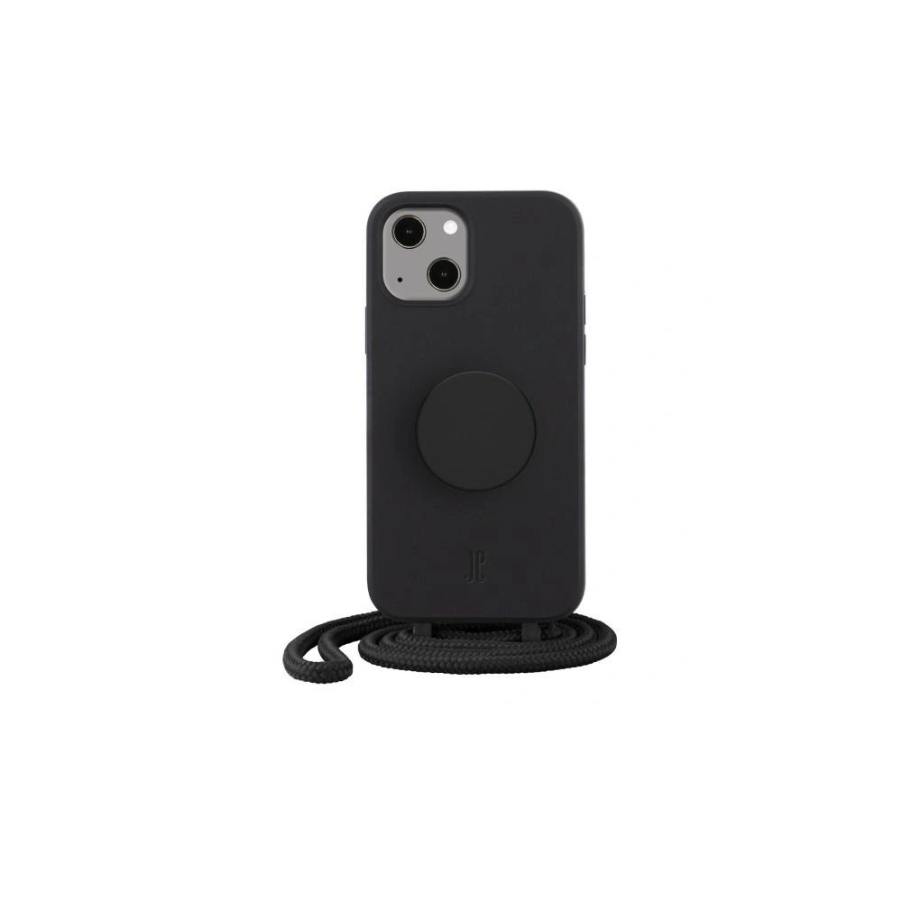 Etui Just Elegance PopGrip Apple iPhone 14 Plus / 15 Plus czarny/black 30149 AW/SS23