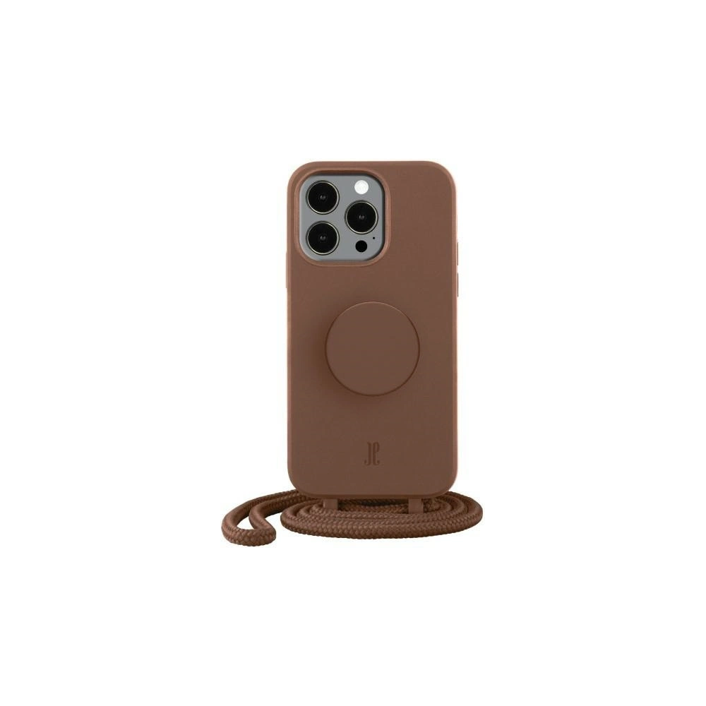 Etui Just Elegance PopGrip Apple iPhone 14 Pro Max brązowy/brown sugar 30155