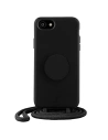 Just Elegance Apple Case PopGrip iPhone SE 2022/SE 2020/8/7 schwarz/schwarz 30007