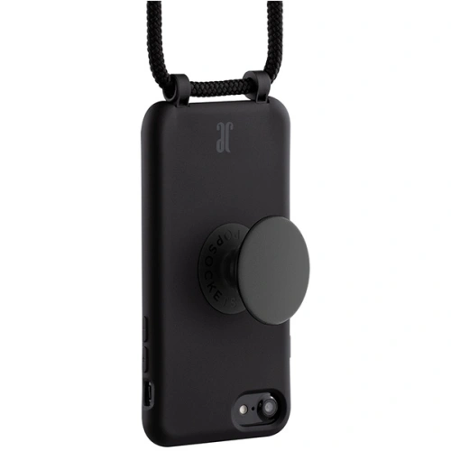 Kup Just Elegance Apple Case PopGrip iPhone SE 2022/SE 2020/8/7 schwarz/schwarz 30007 - JEC138 - {ean13} - Sklep Home Screen