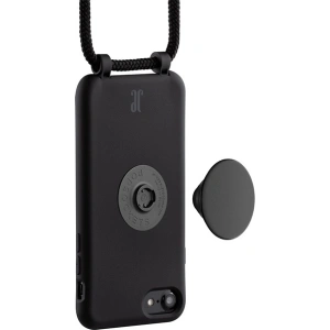 Etui Just Elegance PopGrip Apple iPhone SE 2022/SE 2020/8/7 černý/black 30007