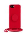Just Elegance Apple Case PopGrip iPhone SE 2022/SE 2020/8/7 rot/cyberrot 30009