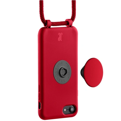 Kup Just Elegance Apple Case PopGrip iPhone SE 2022/SE 2020/8/7 rot/cyberrot 30009 - JEC139 - {ean13} - Sklep Home Screen