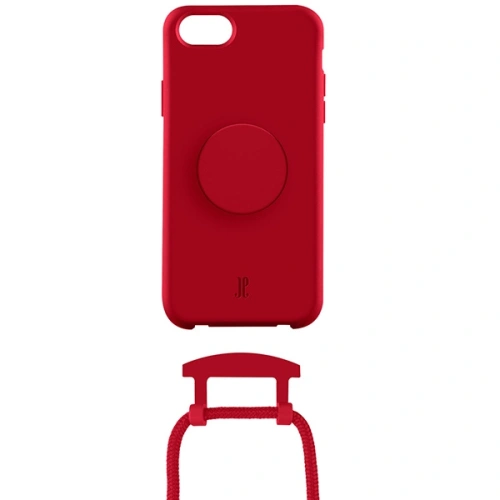 Kup Just Elegance Apple Case PopGrip iPhone SE 2022/SE 2020/8/7 rot/cyberrot 30009 - JEC139 - {ean13} - Sklep Home Screen