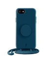 Etui Just Elegance PopGrip Apple iPhone SE 2022/SE 2020/8/7 sötétkék/kék zafír 30011