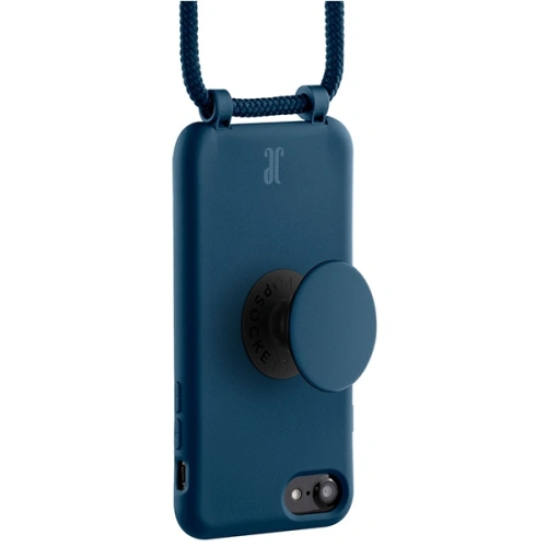 Kup Just Elegance Apple Case PopGrip iPhone SE 2022/SE 2020/8/7 navy blau/blau saphir 30011 - JEC140 - {ean13} - Sklep Home Screen