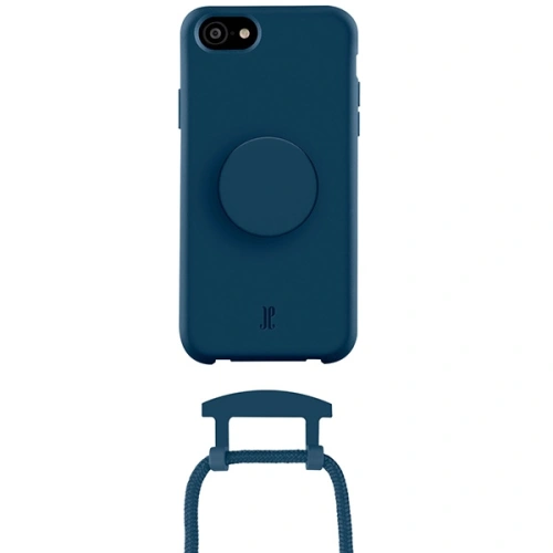 Kup Just Elegance Apple Case PopGrip iPhone SE 2022/SE 2020/8/7 navy blau/blau saphir 30011 - JEC140 - {ean13} - Sklep Home Screen